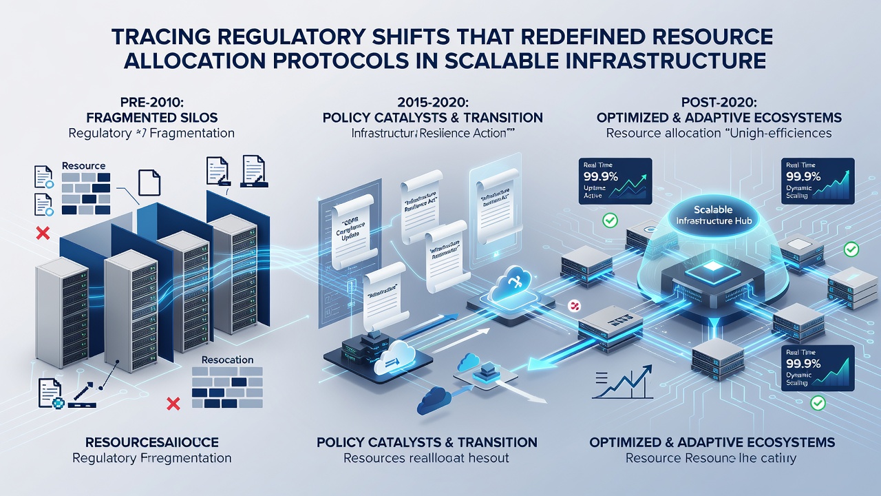 Diagram showing updated resource allocation workflow after recent regulatory changes